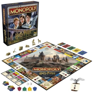 Magical Harry Potter Monopoly Edition Board Game for All Ages