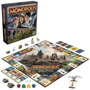 Magical Harry Potter Monopoly Edition Board Game for All Ages