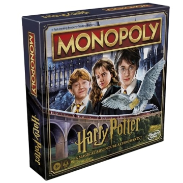 Magical Harry Potter Monopoly Edition Board Game for All Ages