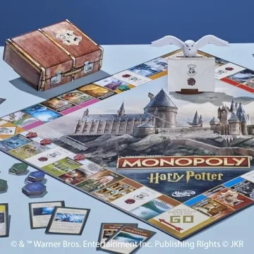 Magical Harry Potter Monopoly Edition Board Game for All Ages