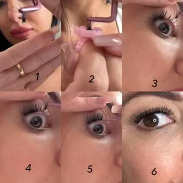 Valessence Lash Extension Kit 160pcs Clusters Individual Lashes Kit (40D-MIX-8-12mm) Lash Clusters, Lash Adhesive For Sensitive Eye, Lash Tweezer for Eyelash Extension at Home