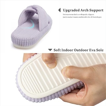 Chantomoo Slippers - Cozy Memory Foam Bow Slippers