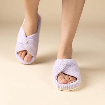 Chantomoo Slippers - Cozy Memory Foam Bow Slippers