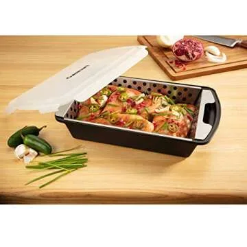 Cuisinart CMT-200 Marinade and Grilling Basket Set, Stainless Steel