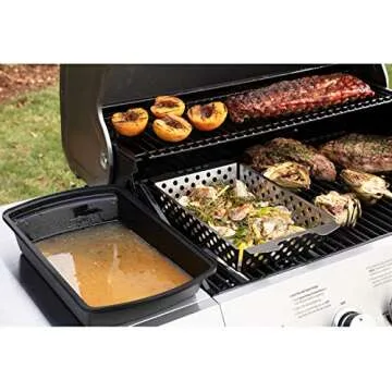 Cuisinart CMT-200 Marinade and Grilling Basket Set, Stainless Steel