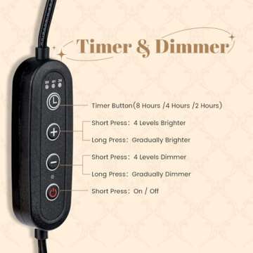 Marycele Candle Warmer Lamp with Timer Dimmer, Womens Day Birthday Gifts for Her Women Sister Friends, Wax Melt Warmer with 2 Bulbs for Jar Candles, Housewarming Gifts for New Home Room Office Decor