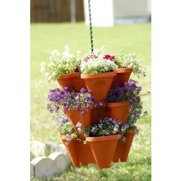Mr Stacky 5-Tier Planter Pot for Strawberry Gardens