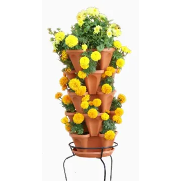 Mr Stacky 5-Tier Planter Pot for Strawberry Gardens
