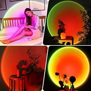 Mdirous Sunset Lamp - 16 Color Changing LED Projector