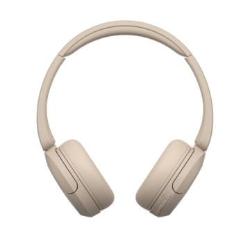 Sony WH-CH520 Wireless On-Ear Headphones - Cappuccino