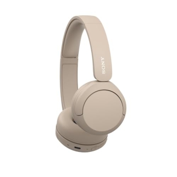 Sony WH-CH520 Wireless On-Ear Headphones - Cappuccino
