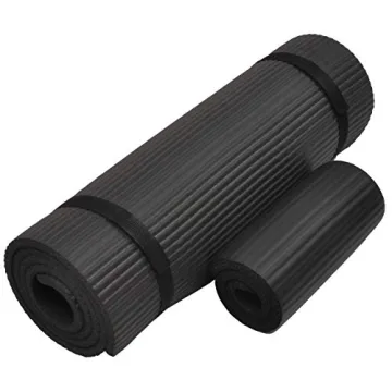 Fitvids Extra Thick Yoga Mat with Knee Pad and Blocks