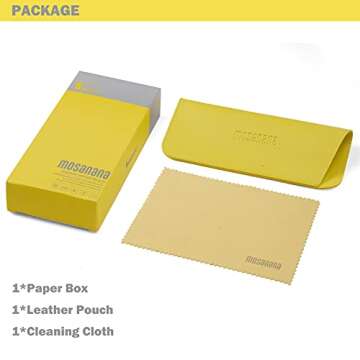 Trendy Rectangle Sunglasses with UV Protection