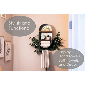 Rustic Galvanized Wash Tub & Shelves for Bathrooms