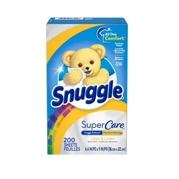 Snuggle SuperCare Dryer Sheets 200 Count Lilies and Linen