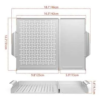 Onlyfire BBQ Grill Tray for Perfect Outdoor Grilling Experience