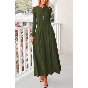 PRETTYGARDEN Women’s Maxi Dress Stylish & Comfortable