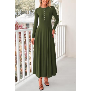 PRETTYGARDEN Women’s Maxi Dress Stylish & Comfortable