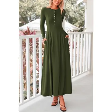 PRETTYGARDEN Women’s Maxi Dress Stylish & Comfortable