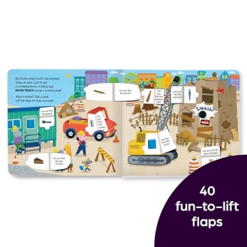 Interactive Construction Book for Toddlers and Preschoolers