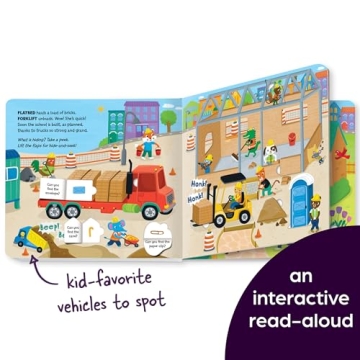 Interactive Construction Book for Toddlers and Preschoolers