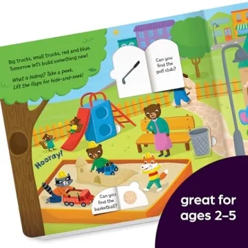 Interactive Construction Book for Toddlers and Preschoolers