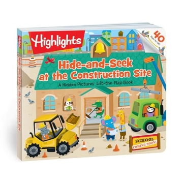 Interactive Construction Book for Toddlers and Preschoolers