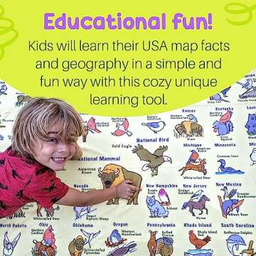 Birdy Boutique Learning Blanket - Cozy Education in One