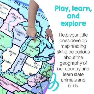 Birdy Boutique Learning Blanket - Cozy Education in One