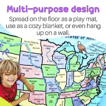 Birdy Boutique Learning Blanket - Cozy Education in One