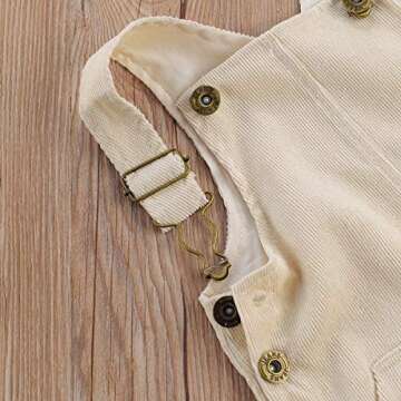 Bonangber Toddler Kids Baby Boy Girl Bib Overalls Suspender Pants Solid Straps Trousers Halter Romper Jumpsuit Bottom Outfit
