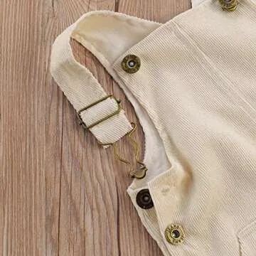 Bonangber Toddler Kids Baby Boy Girl Bib Overalls Suspender Pants Solid Straps Trousers Halter Romper Jumpsuit Bottom Outfit