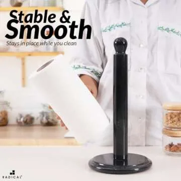 Stylish RADICALn Marble Paper Towel Holder for Kitchen