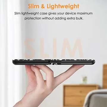 Fintie Slimshell Case for 6.8" Kindle Paperwhite (11th Generation-2021) and Kindle Paperwhite Signature Edition - Premium Lightweight PU Leather Cover with Auto Sleep/Wake, Composition Book