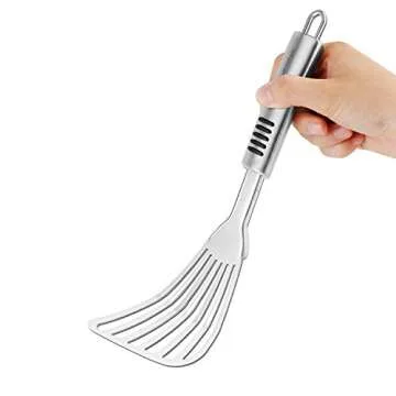 Premium Stainless Steel Fish Spatula Set for Cooking