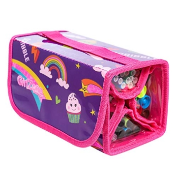 GirlZone Scented Markers Set - Washable Art for Kids