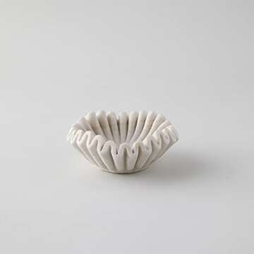 Unique Eco-Friendly Marble Fruit Bowl for Elegant Decor