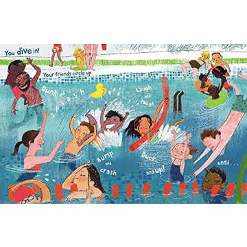 Bubbles . . . UP! - A Vibrant Children's Swimming Adventure
