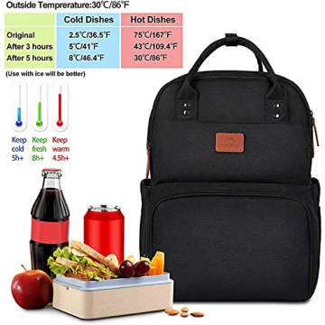 MATEIN Insulated Cooler Backpack with USB Port