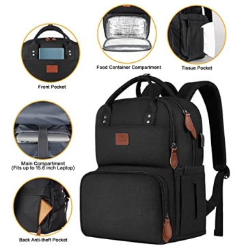 MATEIN Insulated Cooler Backpack with USB Port
