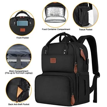 MATEIN Insulated Cooler Backpack with USB Port