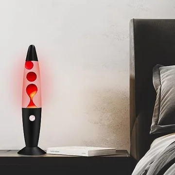 Vanful Red Magma Liquid Motion Lamp for Home Ambience