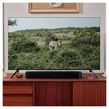 Sonos Beam (Gen 2) Compact Smart Soundbar for TV