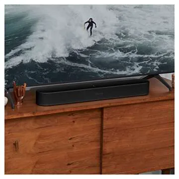 Sonos Beam (Gen 2) Compact Smart Soundbar for TV