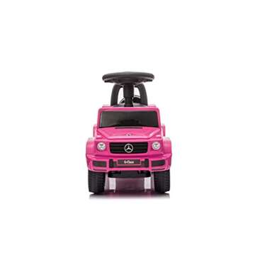 Best Ride On Cars Mercedes G-Wagon Push Car, Pink