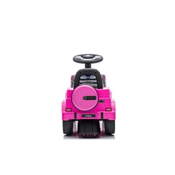 Best Ride On Cars Mercedes G-Wagon Push Car, Pink