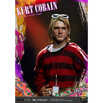 Blitzway Kurt Cobain Action Figure 1/6 Scale Collectible