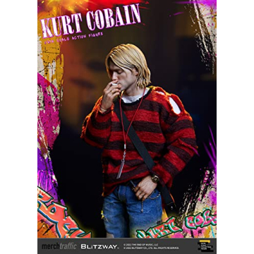 Blitzway Kurt Cobain Action Figure 1/6 Scale Collectible