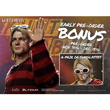 Blitzway Kurt Cobain Action Figure 1/6 Scale Collectible