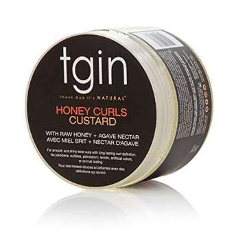 Thank God It's Natural Honey Curls Custard - 12 Oz - For Natural, Dry, Curly, Damaged Hair